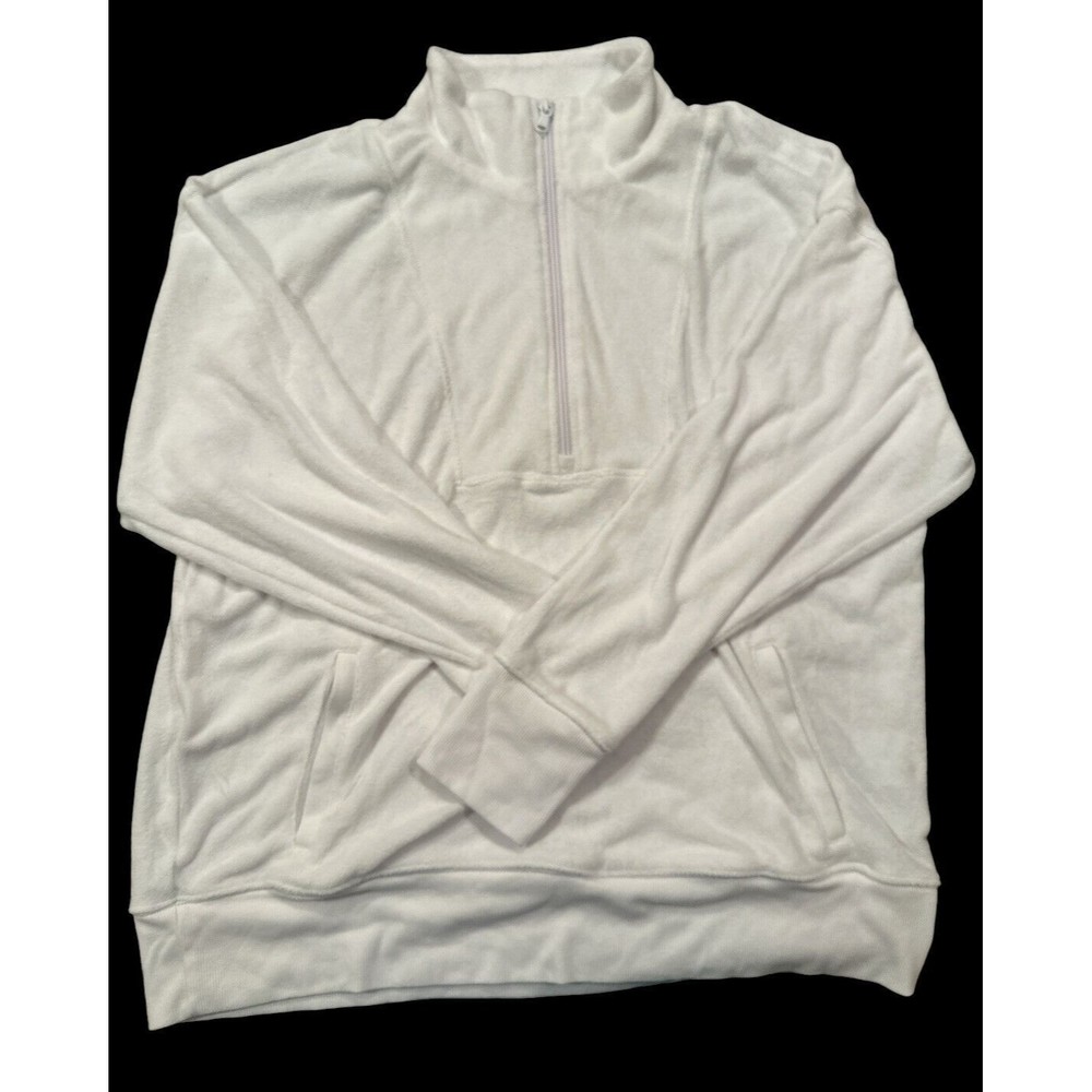 Offline by Aerie Summer Lights Terry Quarter Zip Sweatshirt Women’s Sz L